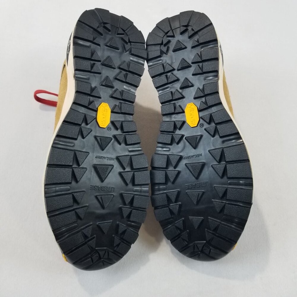 Danner Men’s Hiking Shoes Sample Size 7M Vibram Sole Tan Nubuck Rare Hiking - Picture 3 of 10